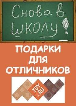 Подарки для отличников в TOY.RU!
